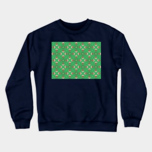 Abstract fish sketch pattern Crewneck Sweatshirt